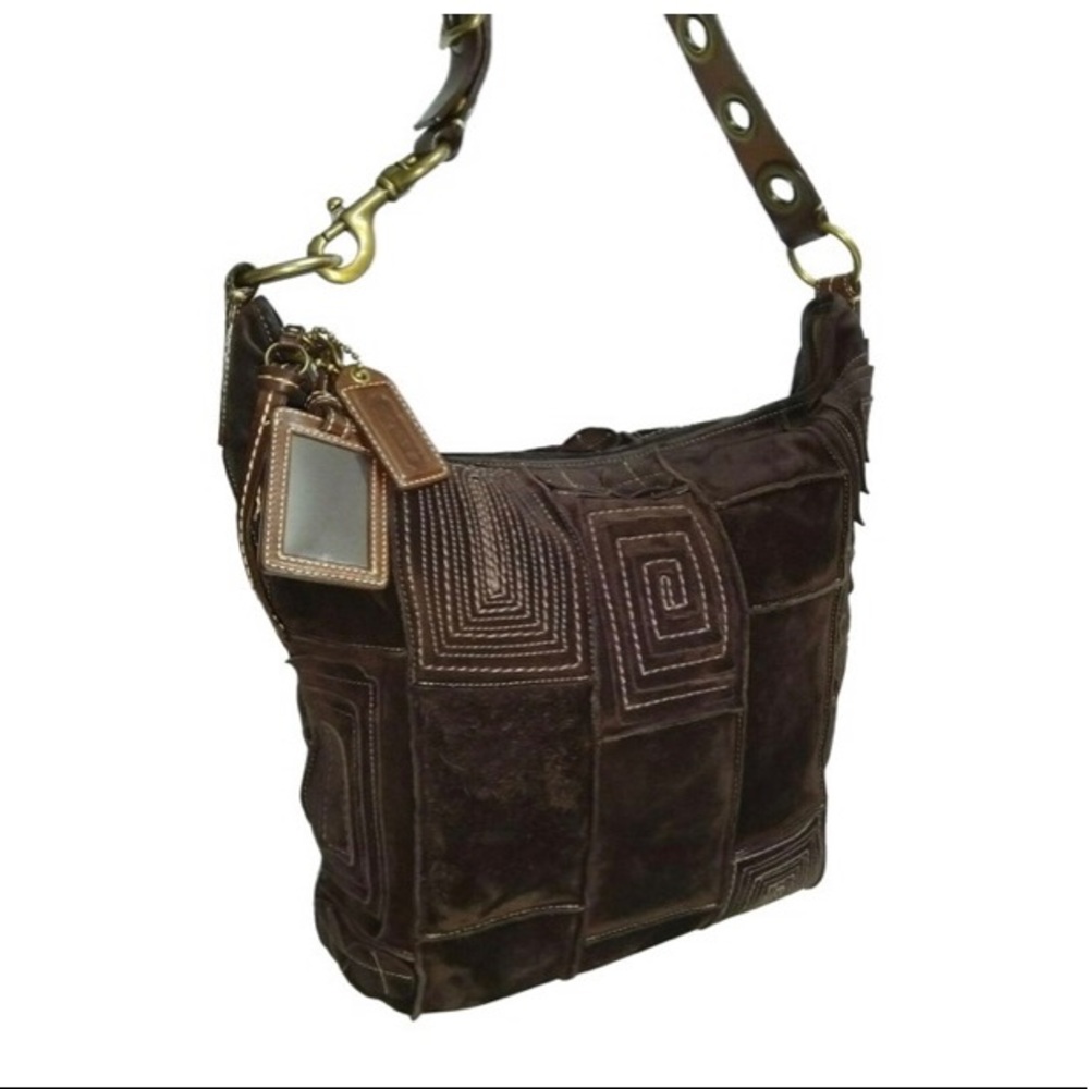 COACH Duffle Mosaic Patchwork
